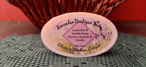 Lavender & Vanilla soap bar