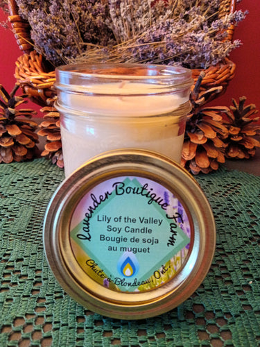 Lily of the Valley Soy Candle