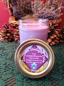 Lavender & Rosemary Soy Candle
