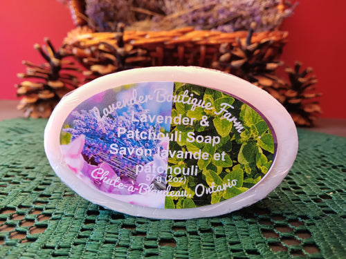 Lavender & Patchouli soap bar