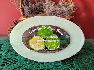 Bergamot soap bar