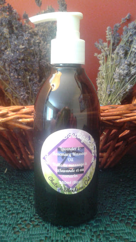 Lavender & Rosemary Massage Oil