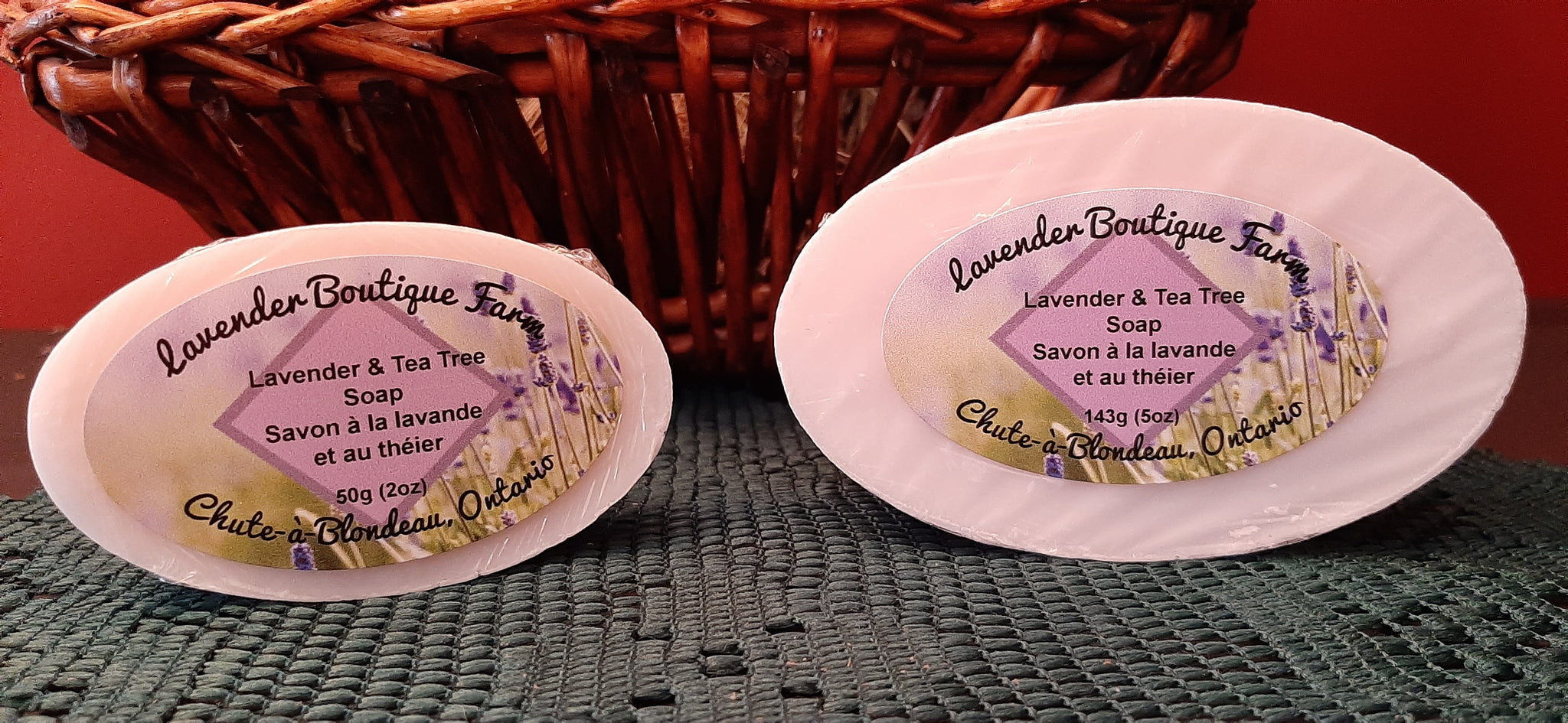 lavender and tea tree soap Lavender & Tea Tree soap bar – Lavender Boutique Farm