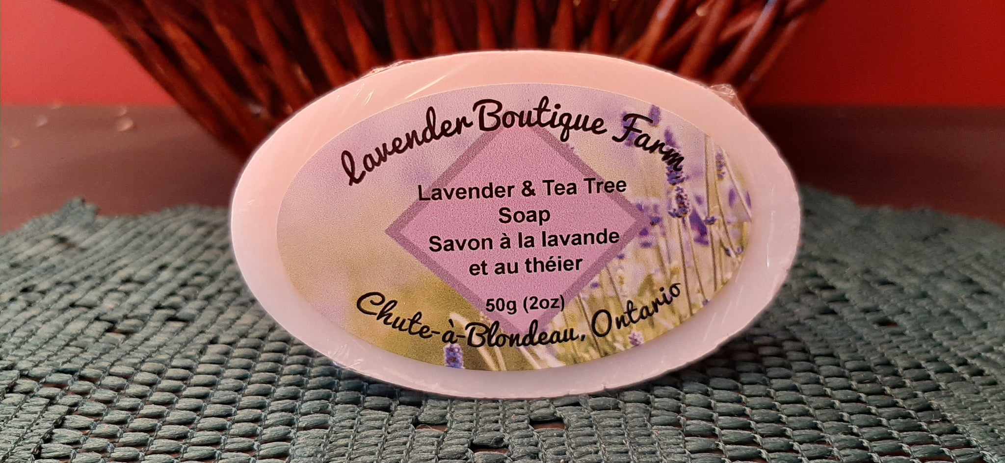 lavender and tea tree soap Lavender & Tea Tree soap bar – Lavender Boutique Farm