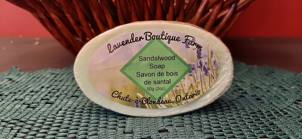 Sandalwood soap bar