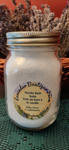 Vanilla Bath Salts
