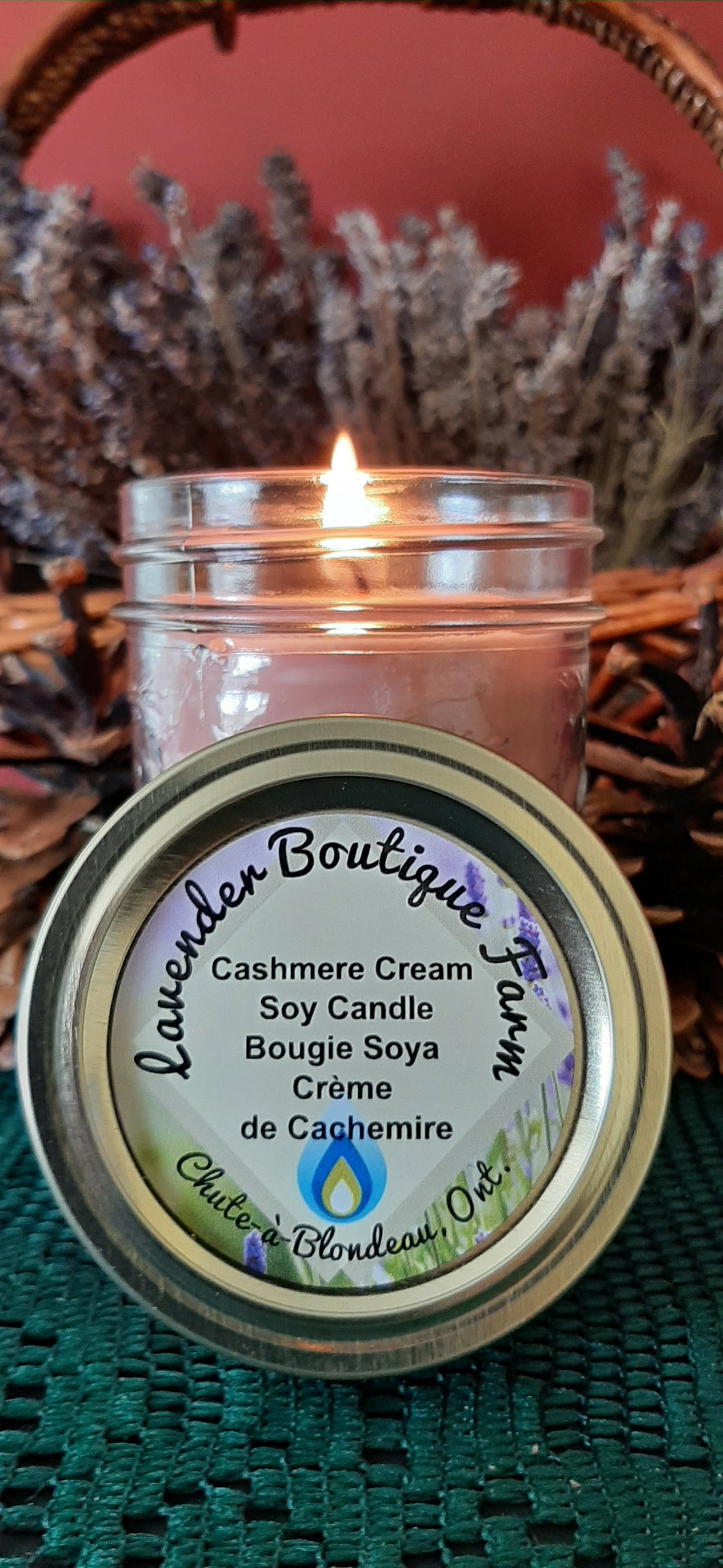 Cashmere Cream soy candle