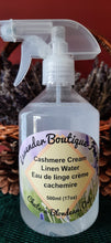 Cashmere Cream linen water