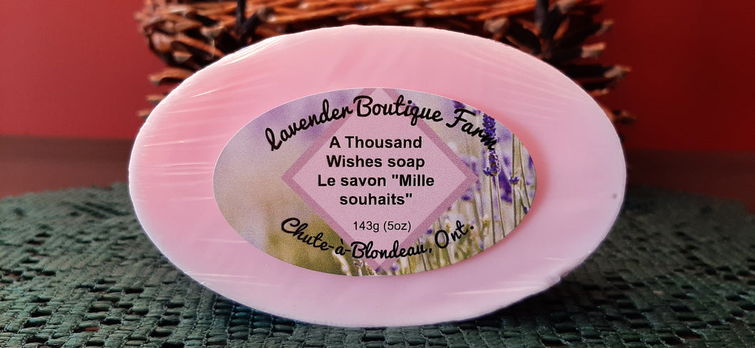 A Thousand Wishes soap bar