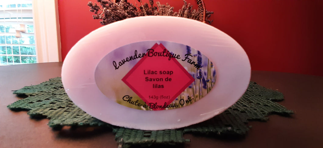Lilac in bloom soap bar